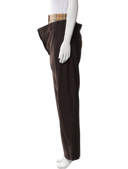 Burberry Wool Wide Leg Pants