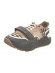 Burberry Nova Check Pattern Canvas Sneakers