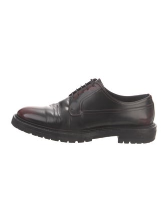 Burberry Leather Derby Shoes