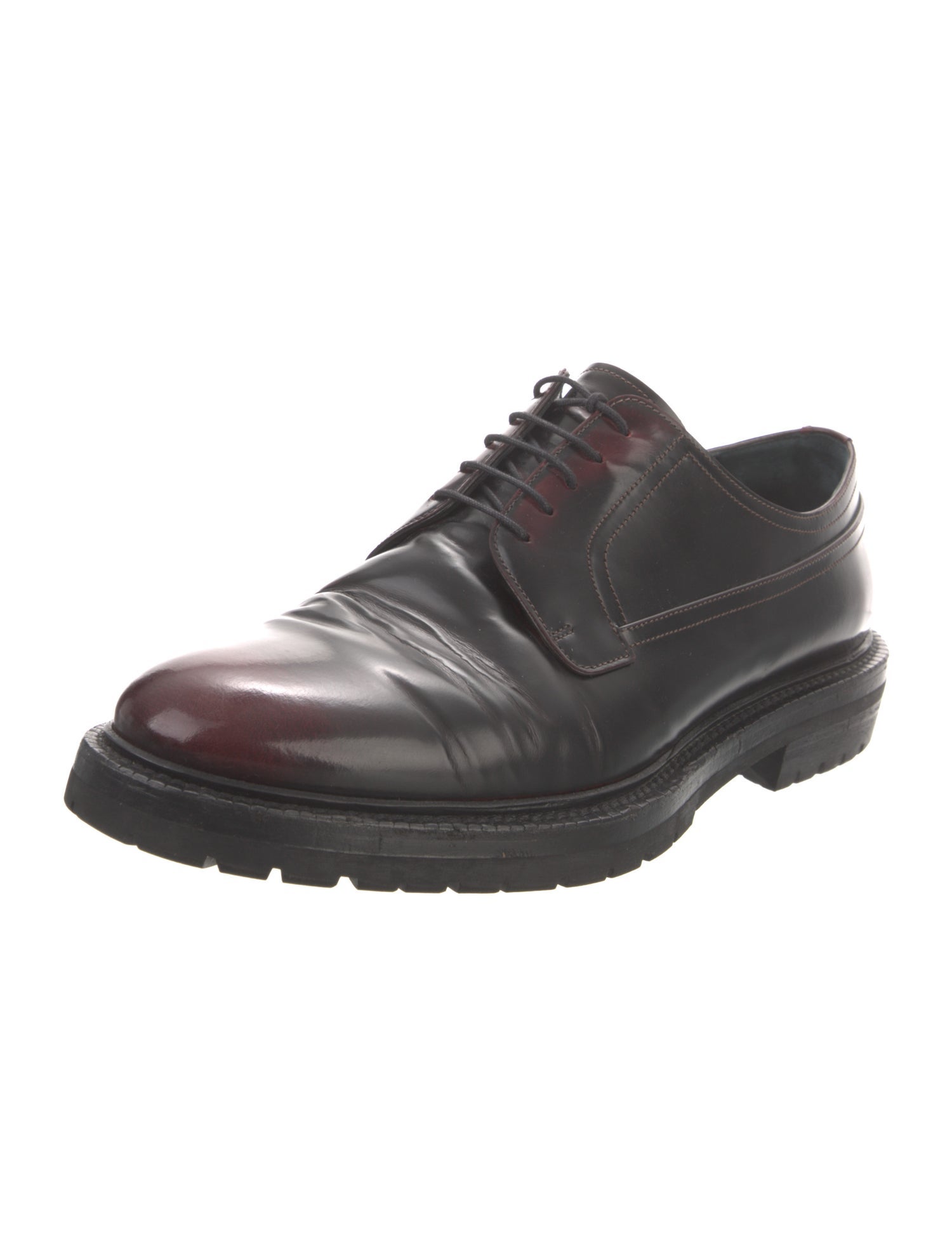 Burberry Leather Derby Shoes