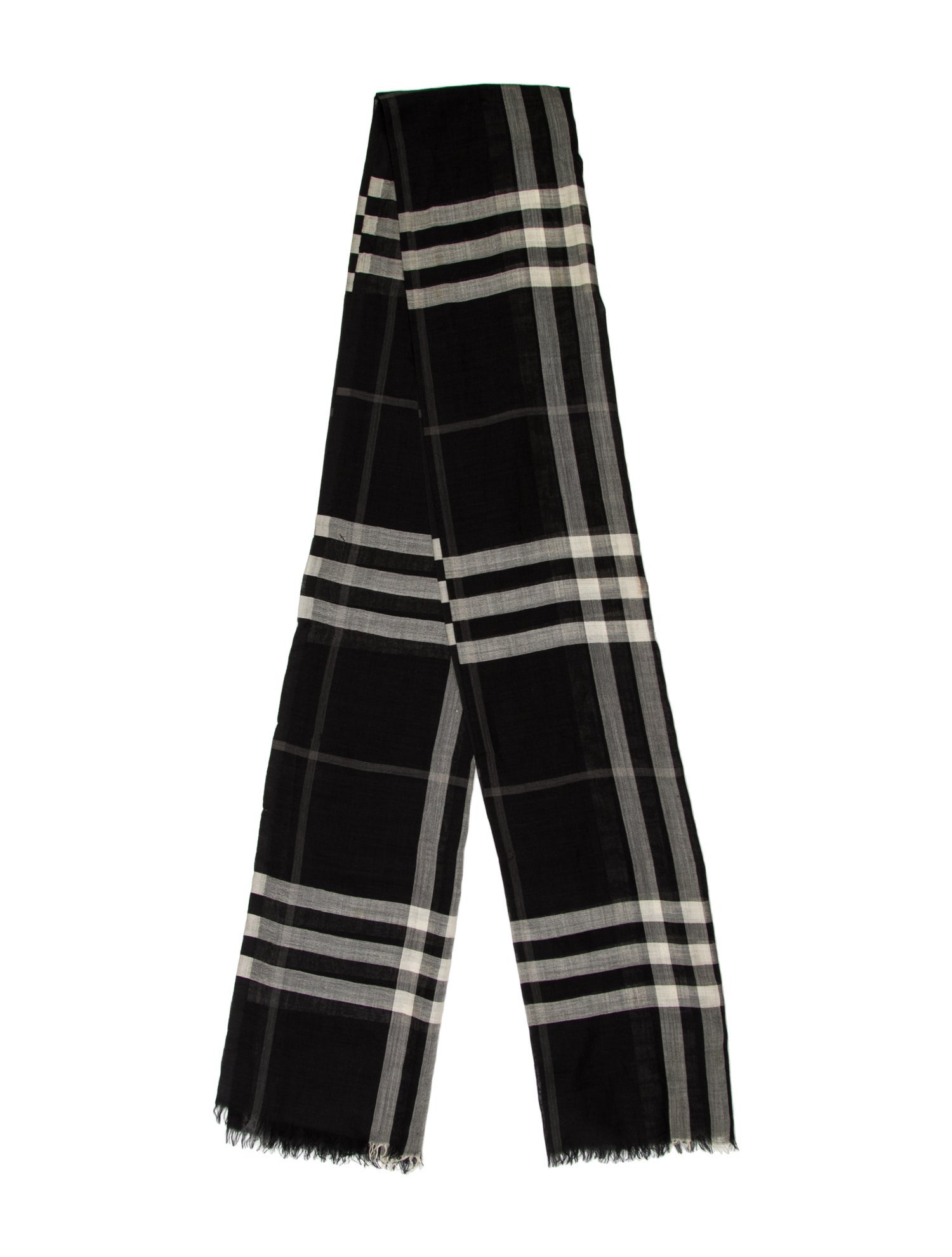 Burberry Wool Striped Scarf