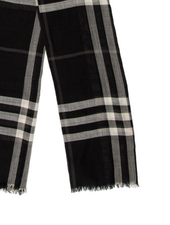 Burberry Wool Striped Scarf