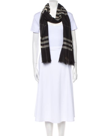 Burberry Wool Striped Scarf