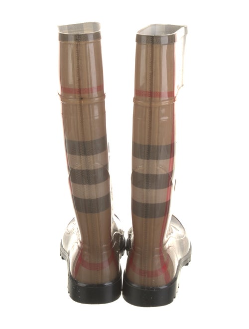 Burberry Rubber Printed Rain Boots
