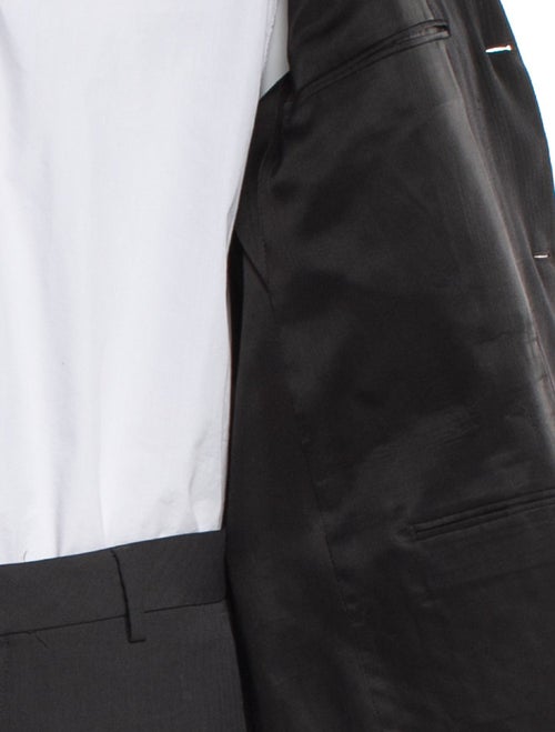 Burberry Beat Check Pattern Wool Blazer