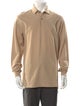 Burberry Collar Long Sleeve Polo Shirt
