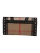 Burberry Canvas Printed Continental Wallet