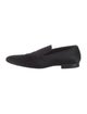 Burberry Ponyhair Grosgrain Trim Loafers
