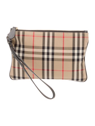Burberry Nova Check Clutch