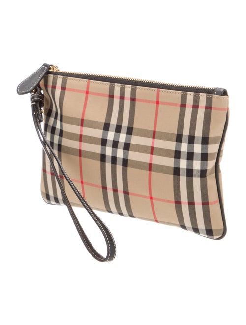 Burberry Nova Check Clutch