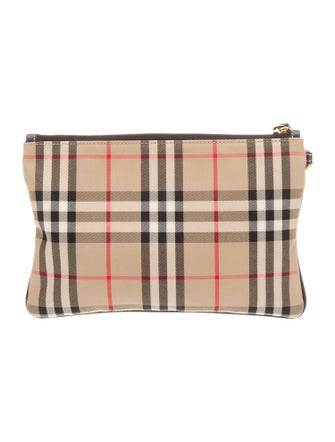 Burberry Nova Check Clutch