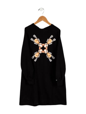 Burberry Girls' Graphic Print Sweater Dress
