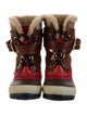 Burberry High Top Flat Boots