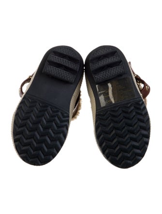 Burberry High Top Flat Boots