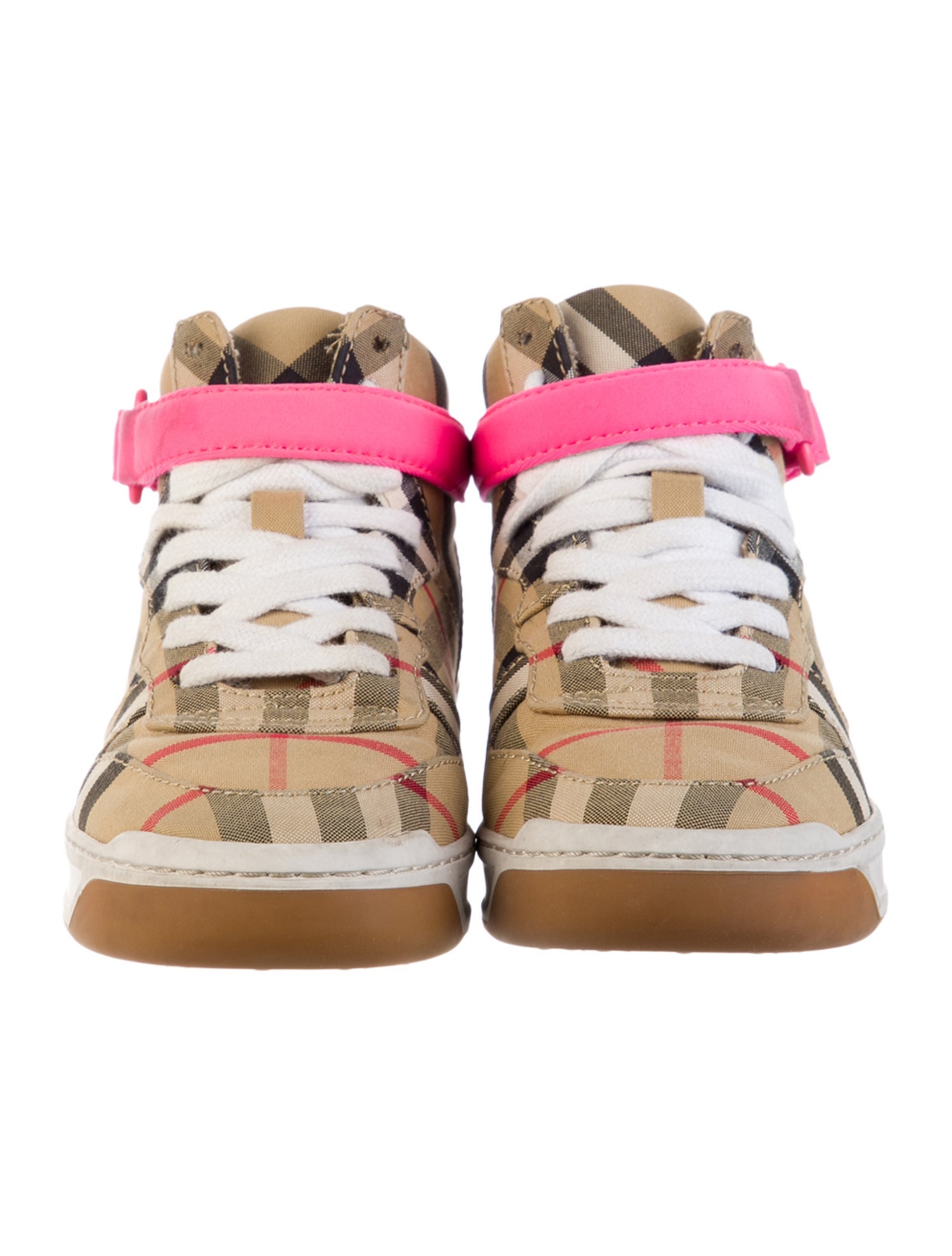 Burberry Girls Nova Check Sneaker