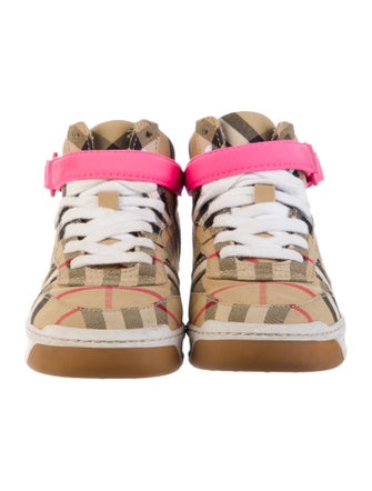 Burberry Girls Nova Check Sneaker