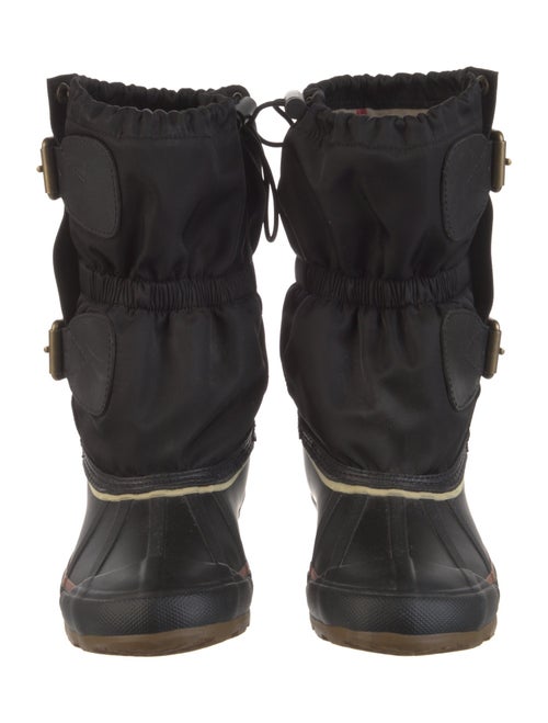 Burberry Nylon Moto Boots