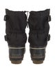 Burberry Nylon Moto Boots