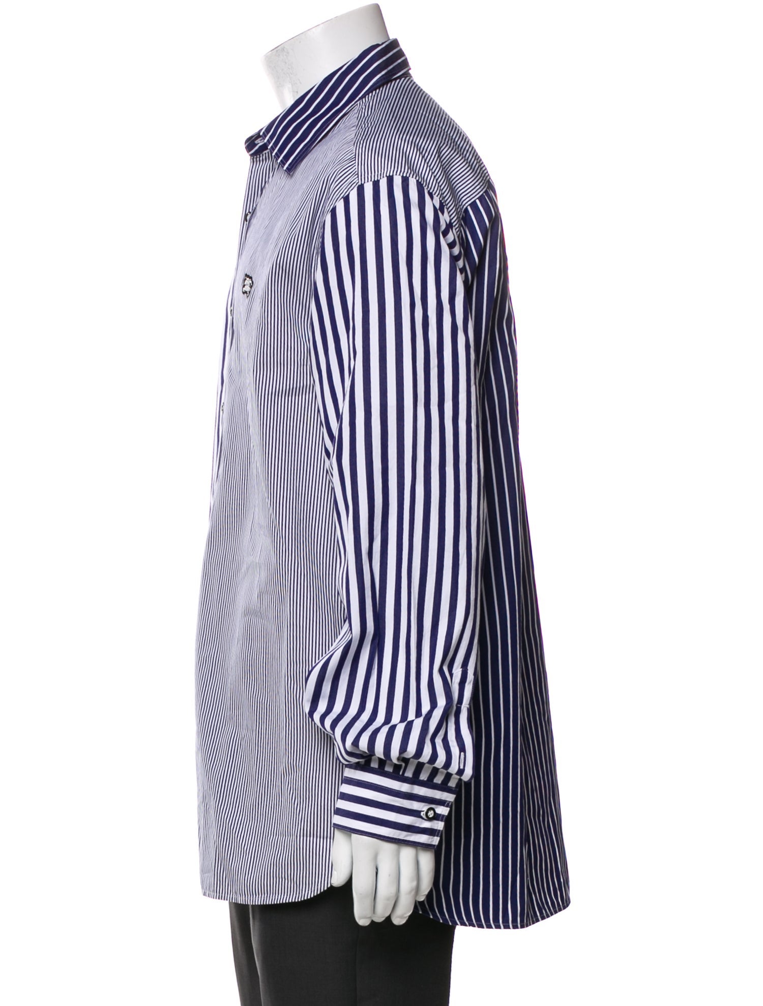 Burberry London Striped Long Sleeve Shirt