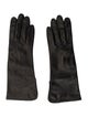 Burberry Black Leather Gloves