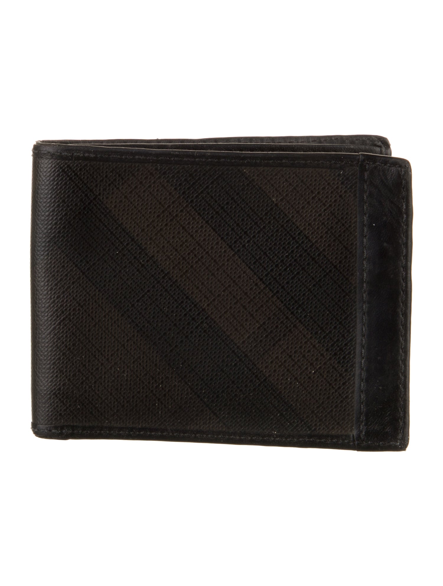Burberry Nova Check Bifold Printed Wallet