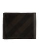 Burberry Nova Check Bifold Printed Wallet
