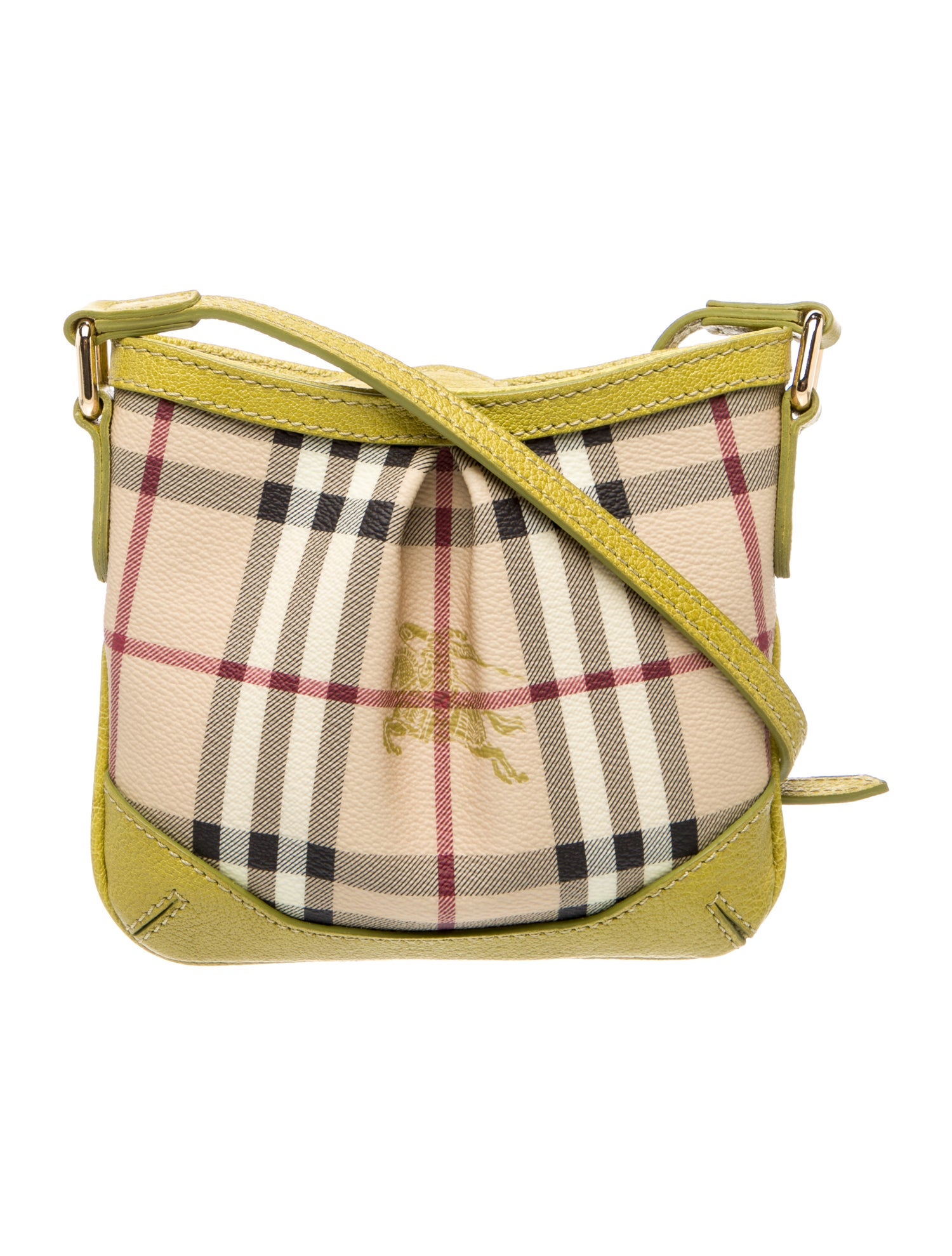 Burberry Haymarket Check Crossbody Bag