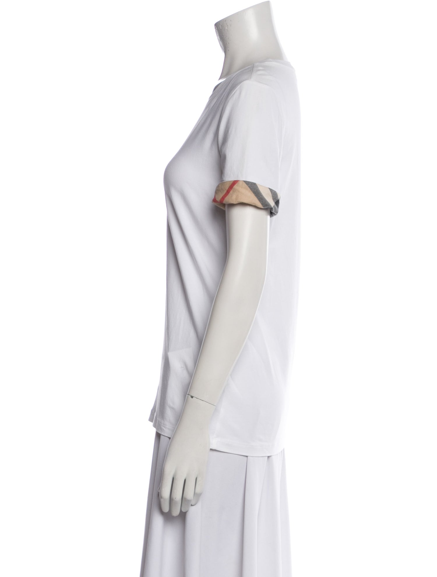 Burberry London Crew Neck Short Sleeve T-Shirt