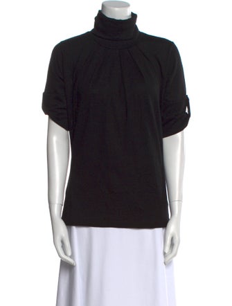 Burberry London Wool Turtleneck Top