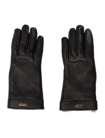 Burberry Black Gloves