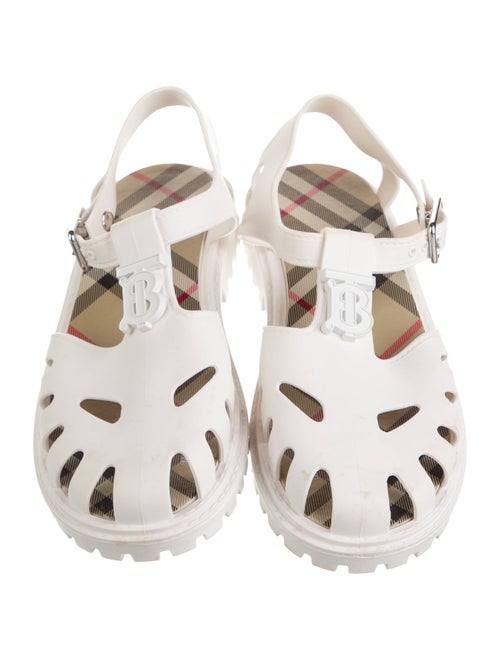 Burberry Girls' Caged Sandals