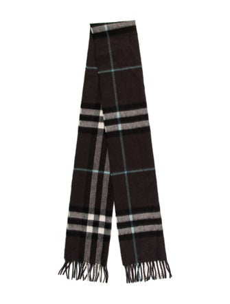 Burberry Cashmere Striped Scarf