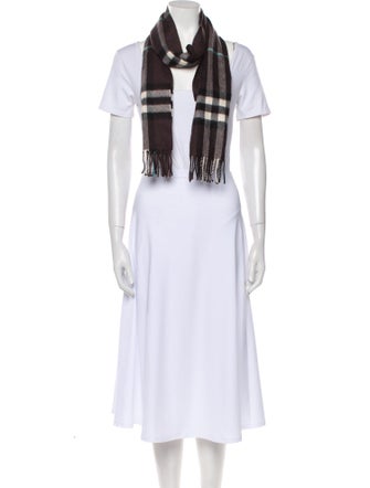 Burberry Cashmere Striped Scarf