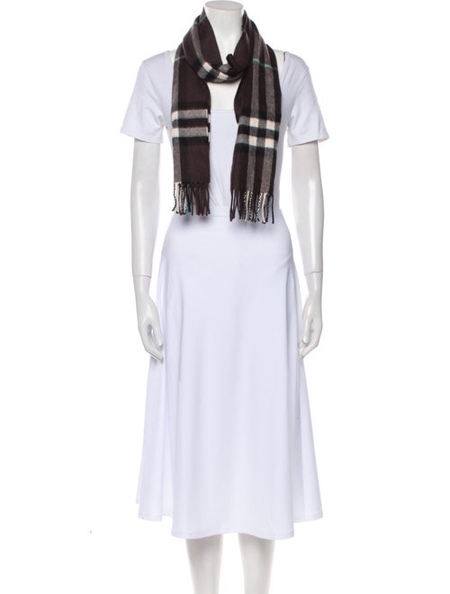 Burberry Cashmere Striped Scarf