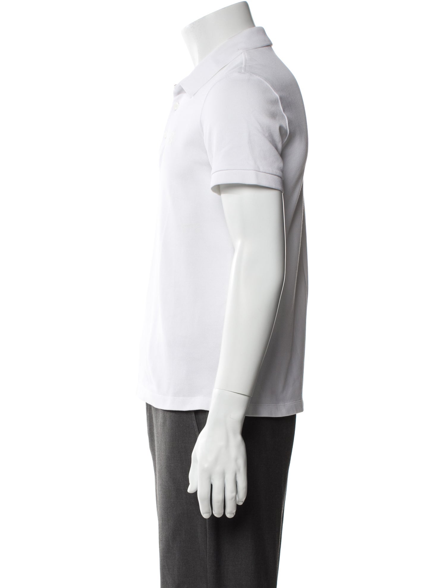 Burberry TB Monogram Crew Neck Polo Shirt