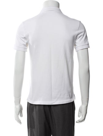 Burberry TB Monogram Crew Neck Polo Shirt