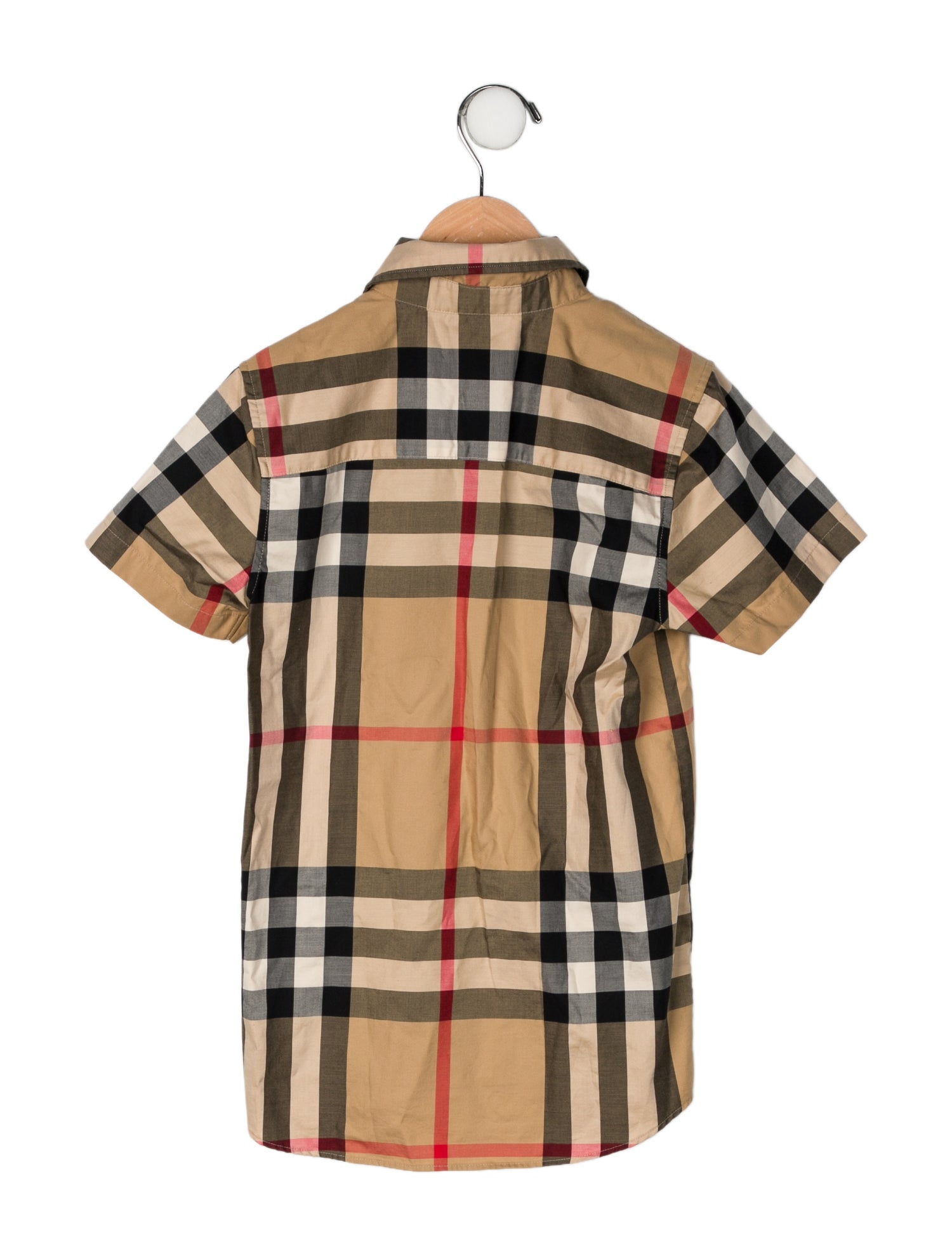 Burberry Check Casual Top w/Tags