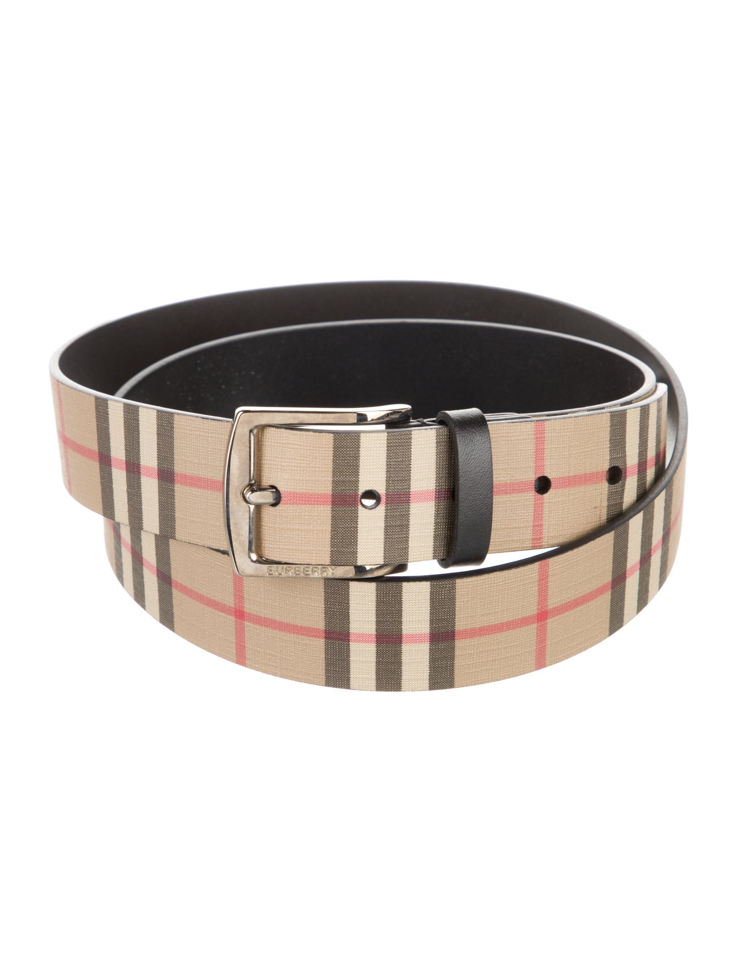 Burberry Nova Check Pattern Belt