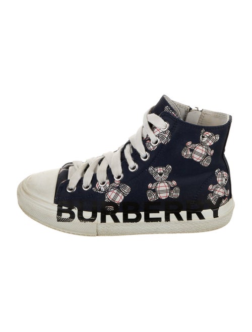 Burberry Girls' Thomas Bear Print High Top Sneakers