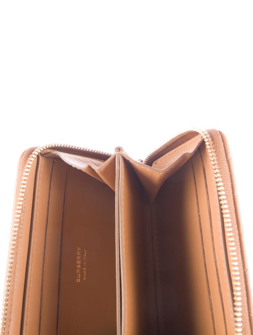Burberry TB Monogram Leather Compact Wallet