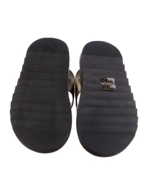 Burberry Girls' Check Print Sandals