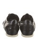 Burberry Nova Check Pattern Patent Leather Sneakers