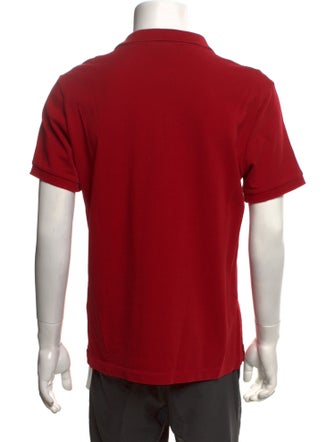 Burberry House Check Pattern Crew Neck Polo Shirt