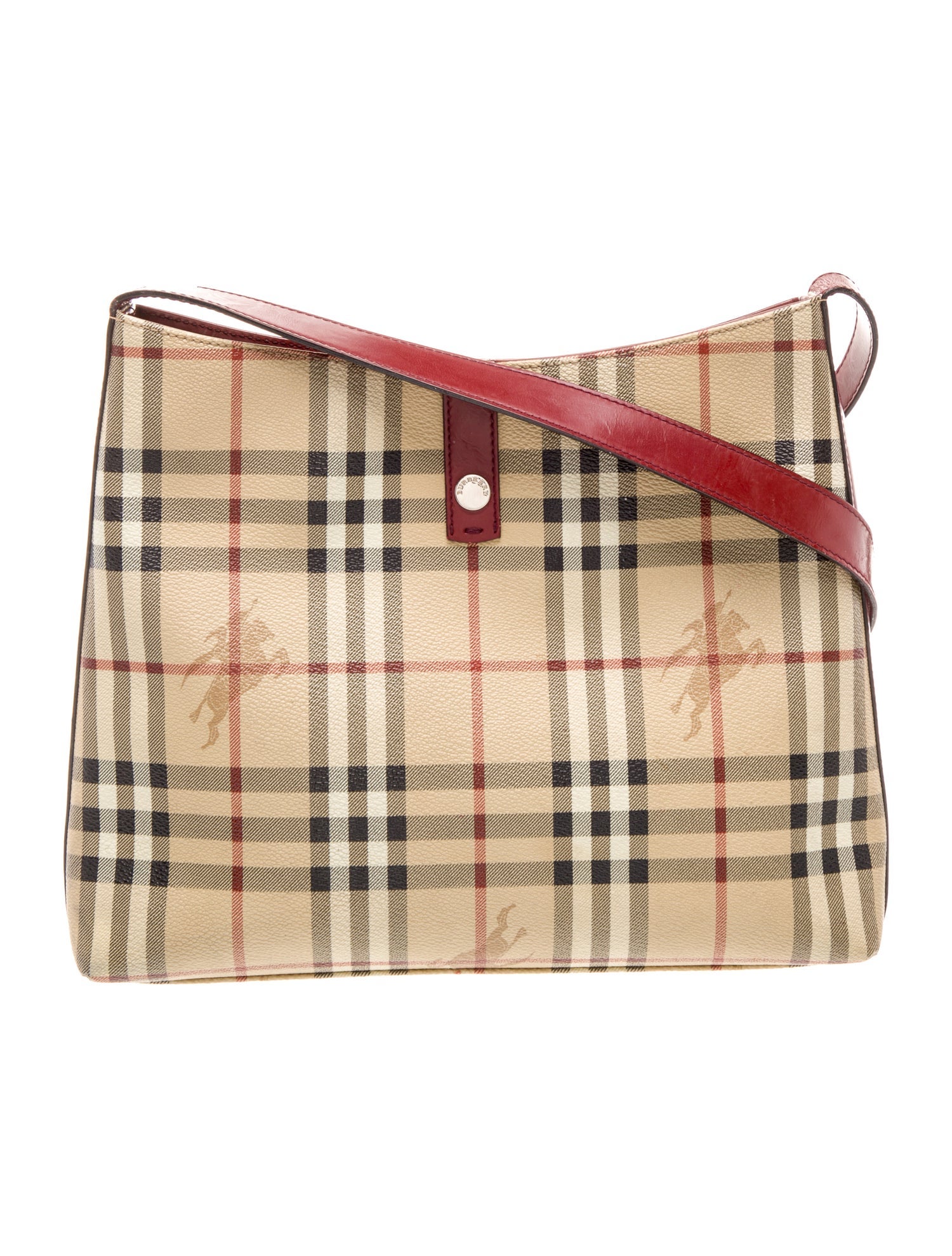 Burberry London Haymarket Check Shoulder Bag