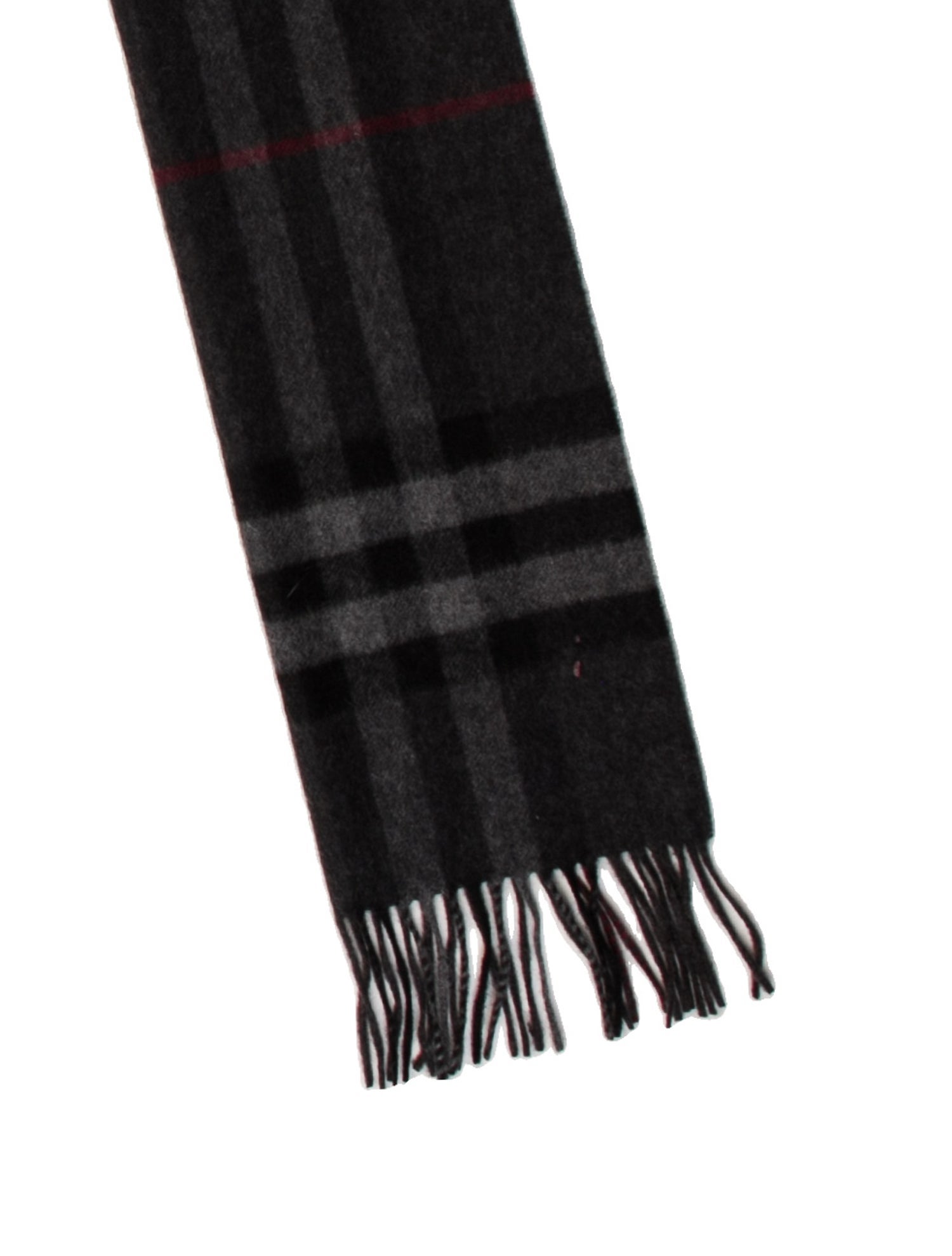 Burberry Cashmere Nova Check Pattern Scarf w/ Tags