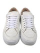 Burberry House Check Pattern Leather Sneakers
