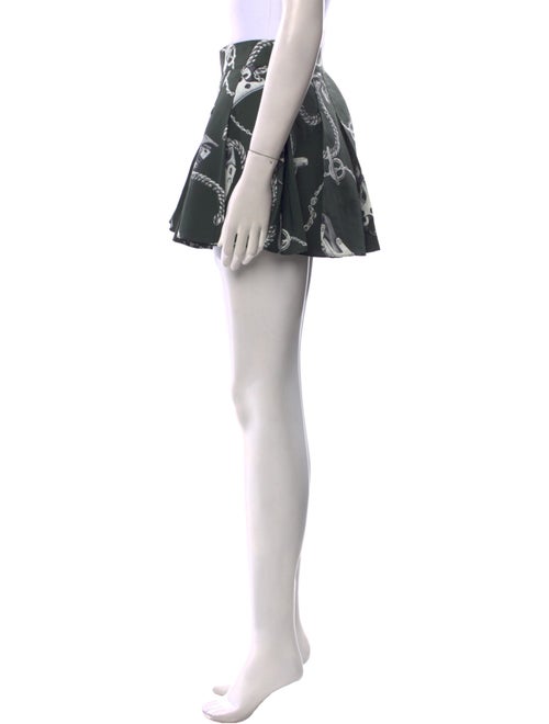 Burberry Silk Mini Shorts