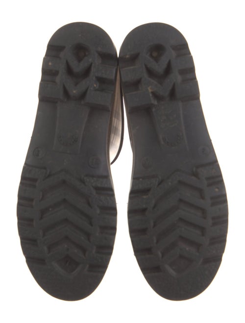 Burberry Haymarket Check Pattern Rubber Rain Boots