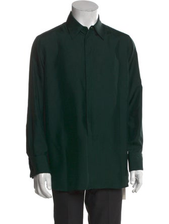 Burberry Silk Long Sleeve Jersey