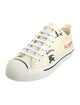 Burberry Canvas Printed Sneakers